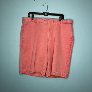 Peter Millar Shorts Mens 38 Pink Pima Cotton Casual Chino Bottoms